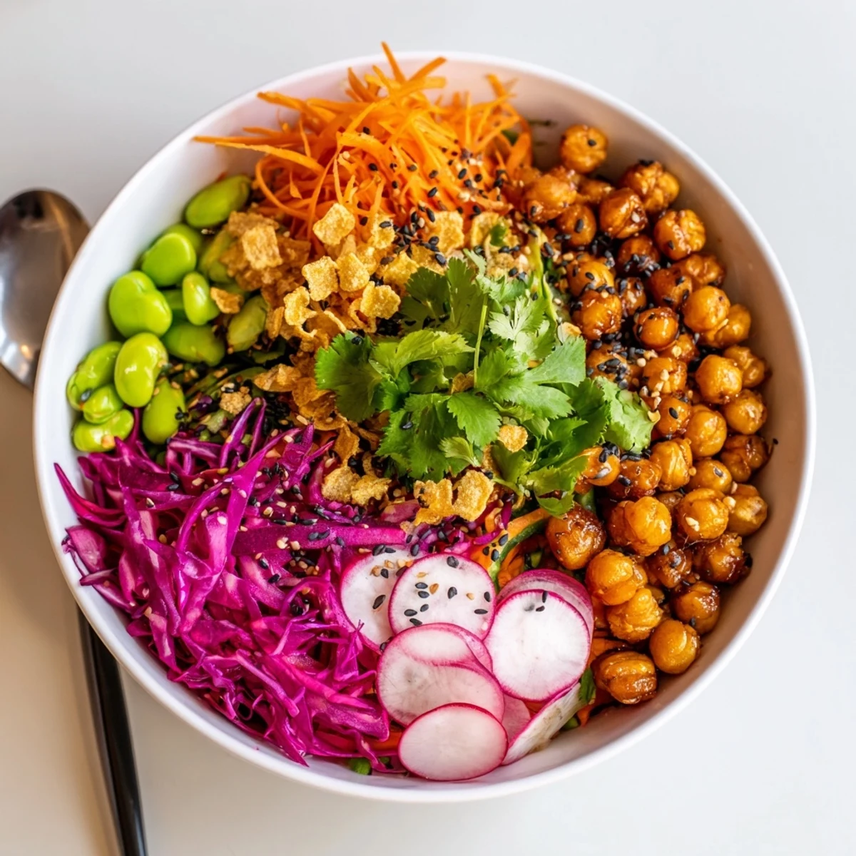 Vibrant ASMR Crunch Snack Bowls delivering satisfying textures and delightful flavors.  