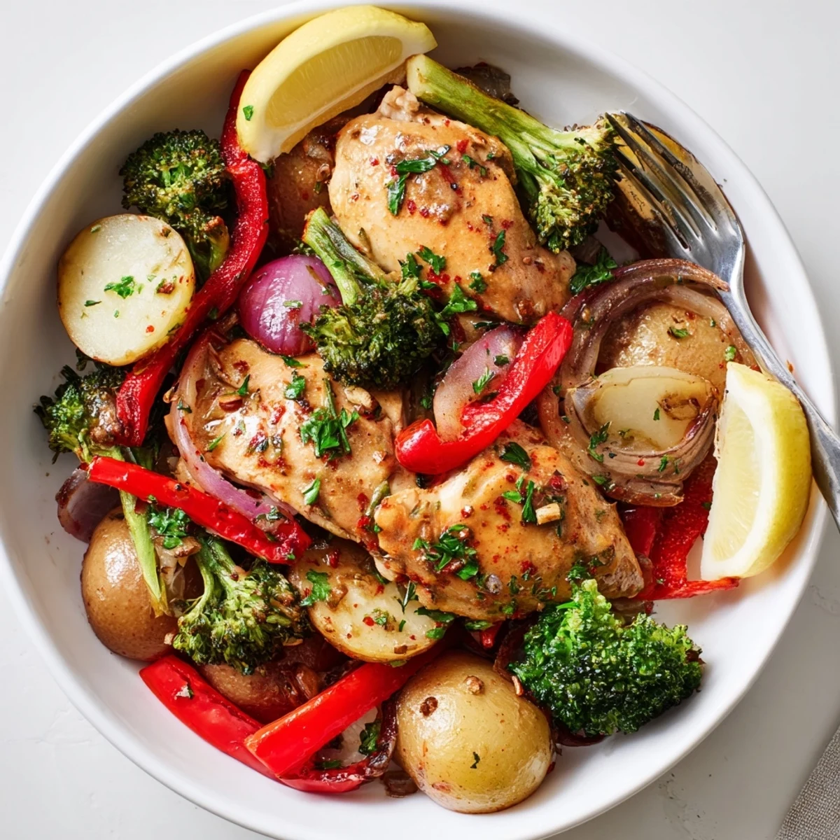 Lazy Gourmet Chicken Vegetable One-Pot #106