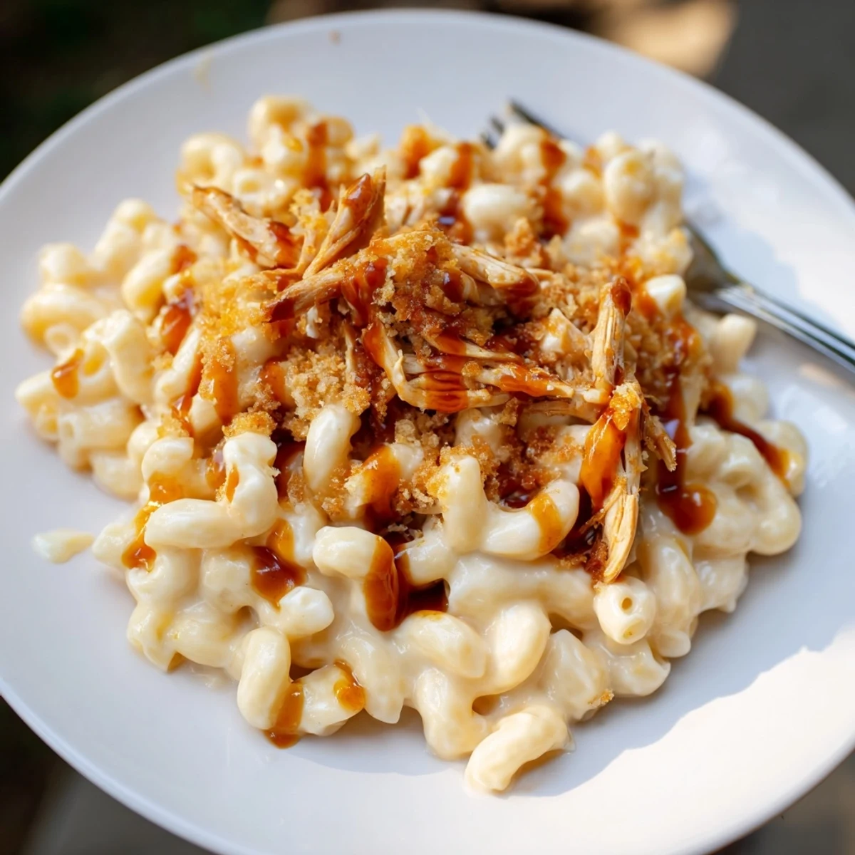 Classic Mac Cheese BBQ Chicken