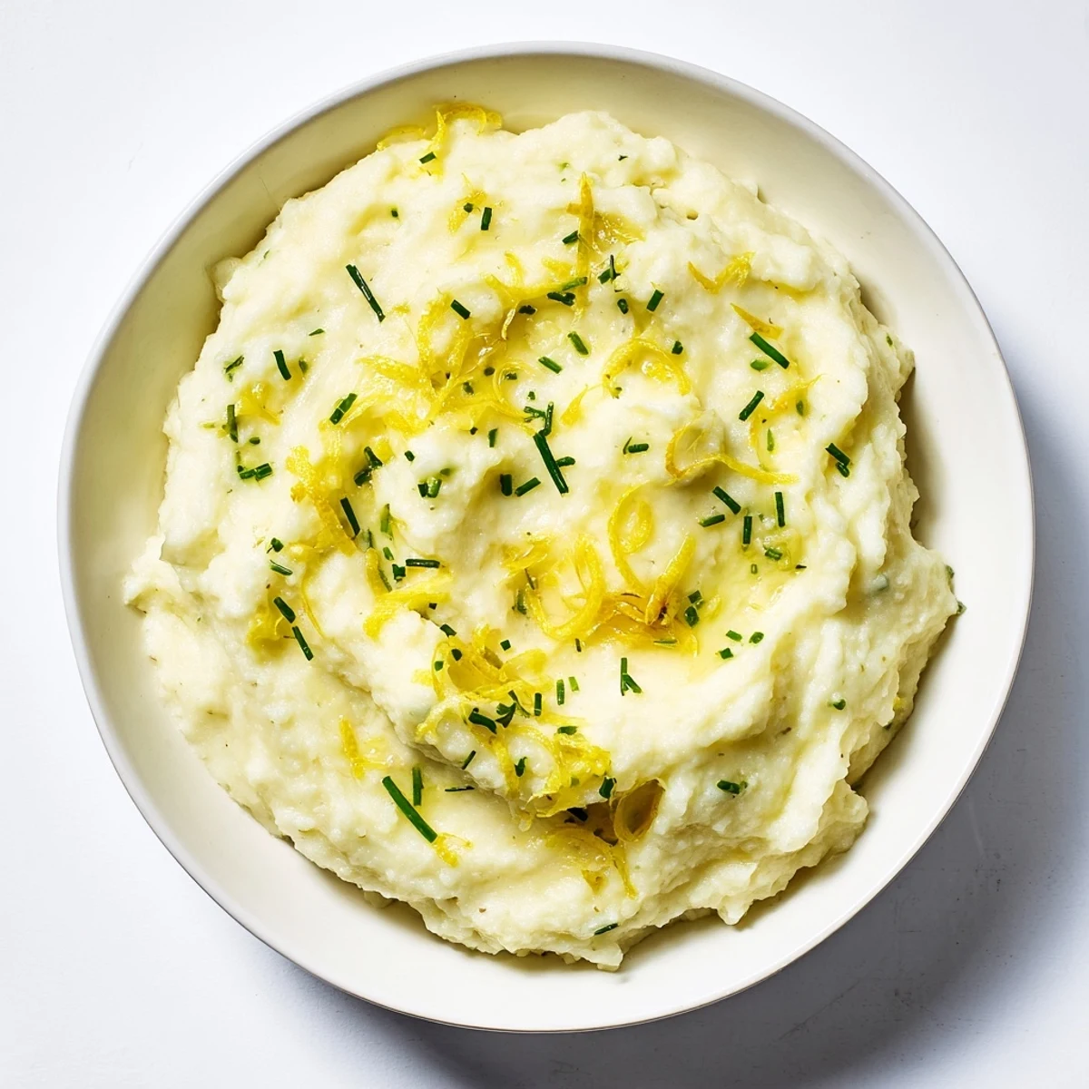 Cauliflower Mash Garlic Lemon