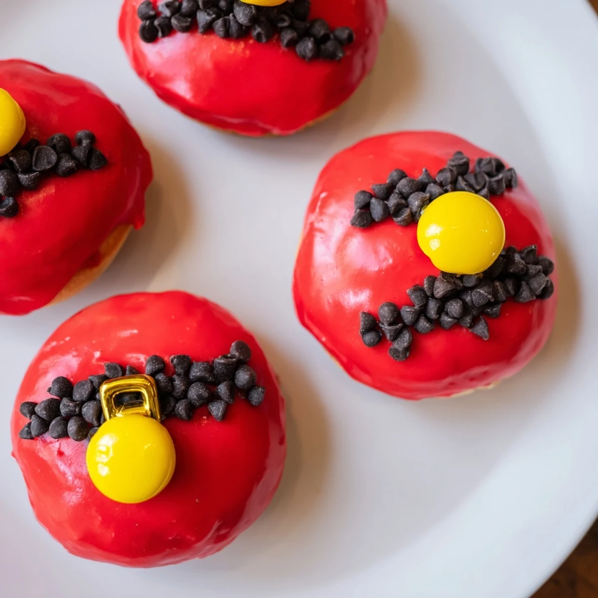 Santa Belly Festive Donuts