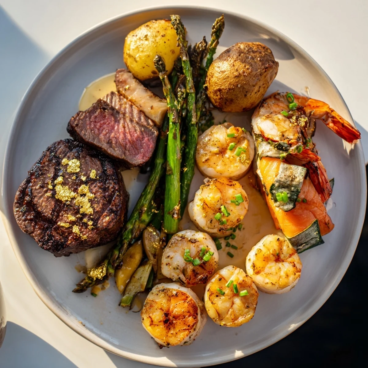 Golden Heart Luxury Platter