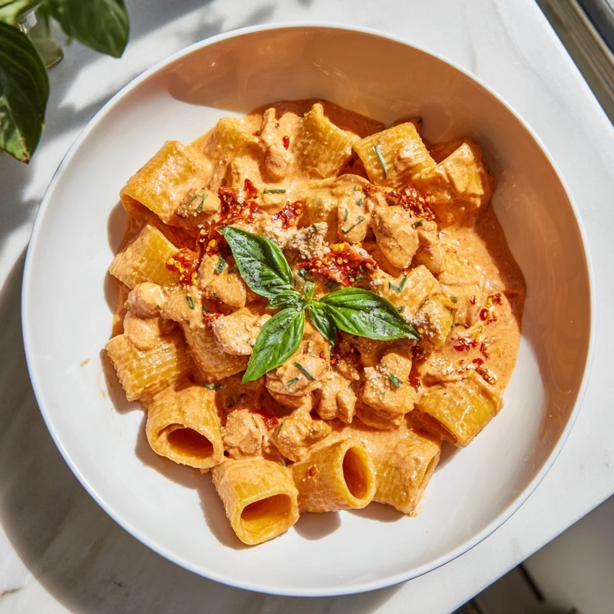 Spicy Vodka Chicken Pasta