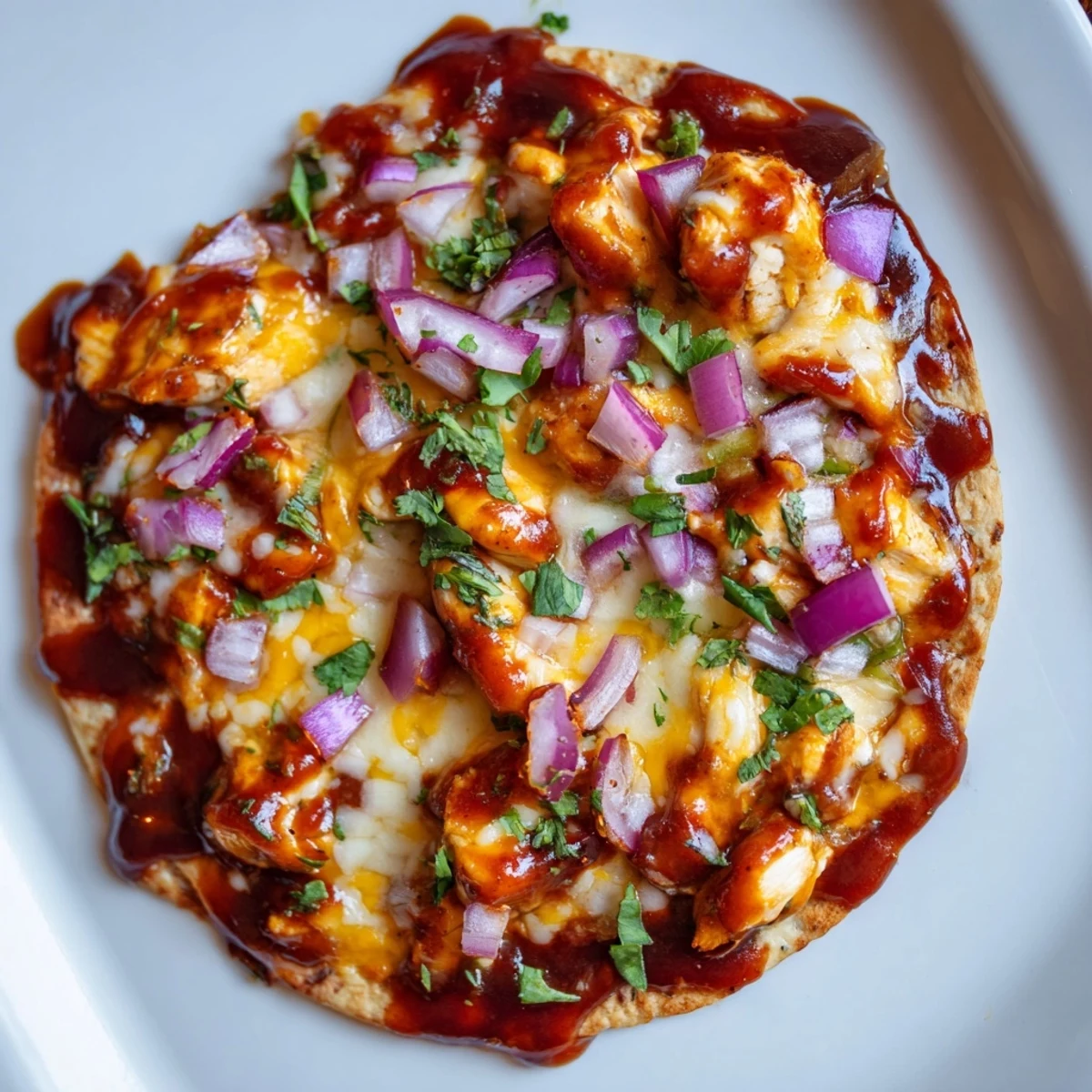BBQ Chicken Flatbread