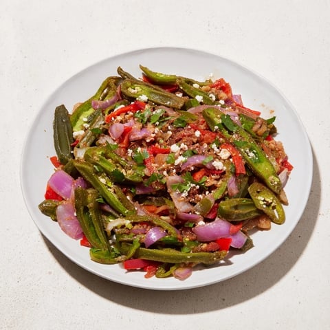 Sizzling Desert Cactus Taco Platter with vibrant toppings and warm tortillas, ready to build your own.
