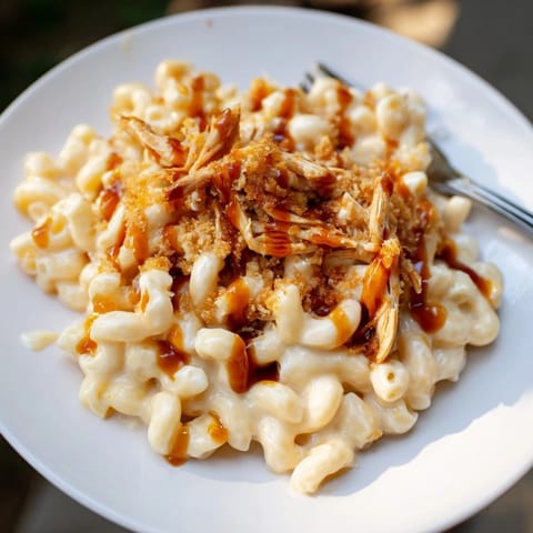 Classic Mac Cheese BBQ Chicken
