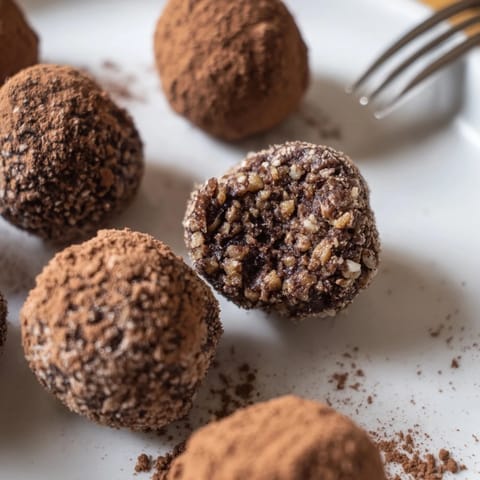 Date Walnut Truffles Cocoa