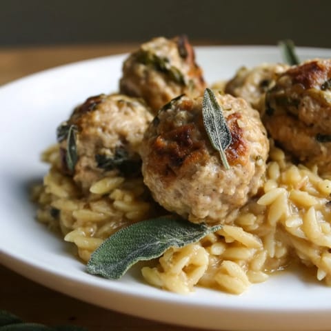 Sage Turkey Meatballs Pumpkin