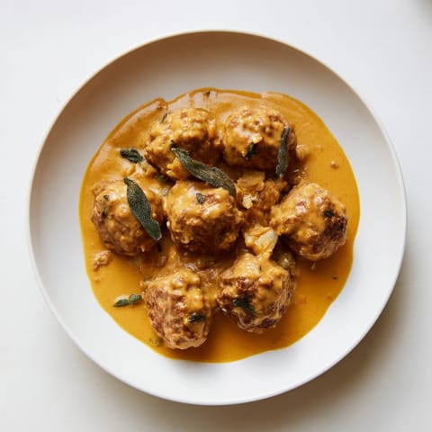 Turkey Meatballs Pumpkin Sage