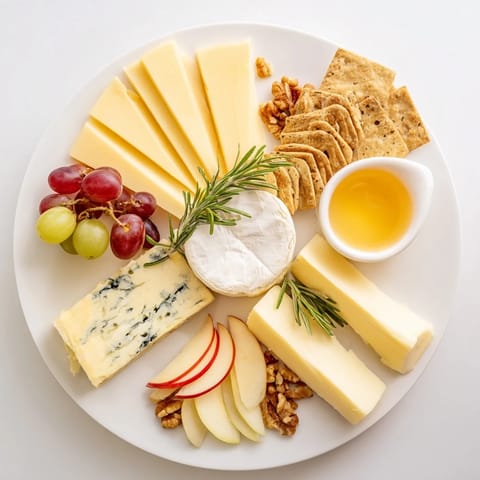 Assorted Cheeses Cracker Rings