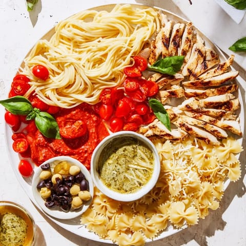 Pasta Board with Chicken