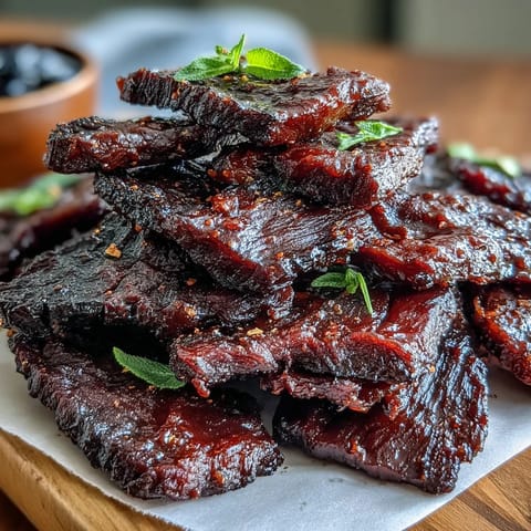 Black Currant Smoky Jerky