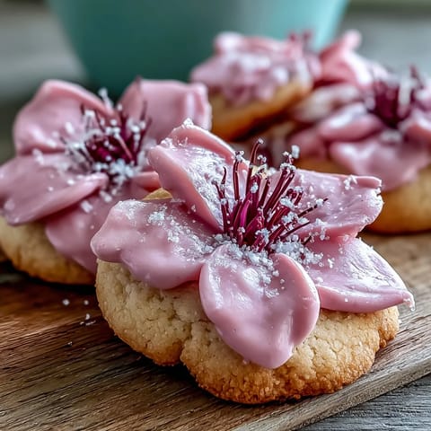 Baby Bloom Flower Cookies