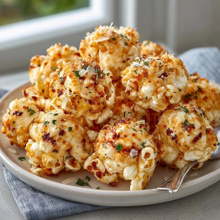 Homemade Parmesan Ranch Popcorn Clusters recipe&amp;mdash;baked until crunchy &amp; drizzled with melted butter.