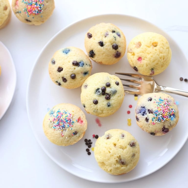 Close-up of soft, fluffy Instant Pancake Muffins cooling, a simple, sweet treat option.