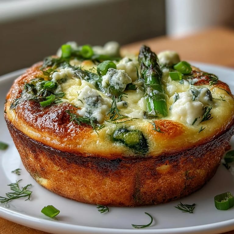Light and cheesy Spring Frittata Muffins baked with colorful veggies, herbs, and Parmesan—great for breakfast or light lunch.